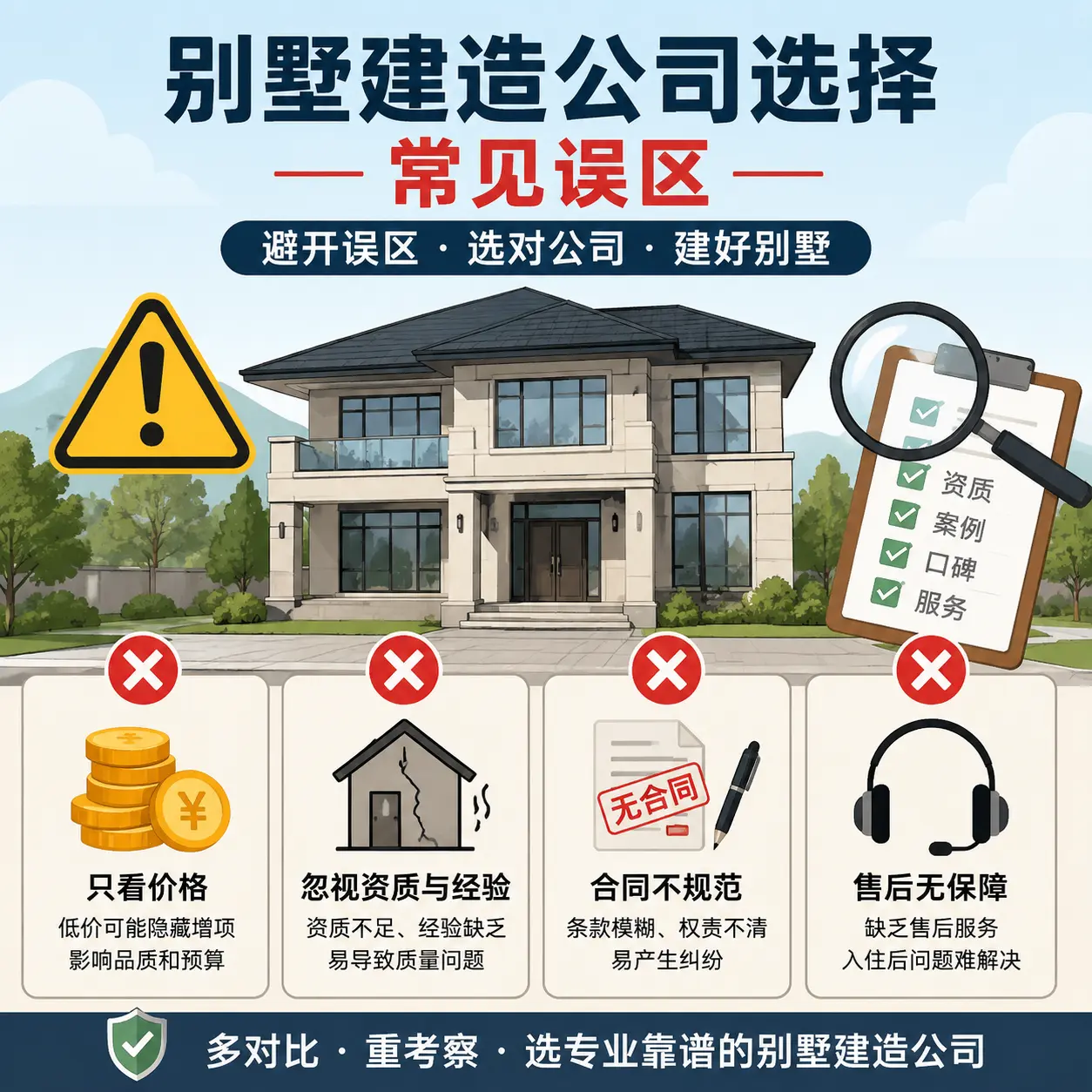 从江 别墅建造公司推荐：了解市场行情与服务内容