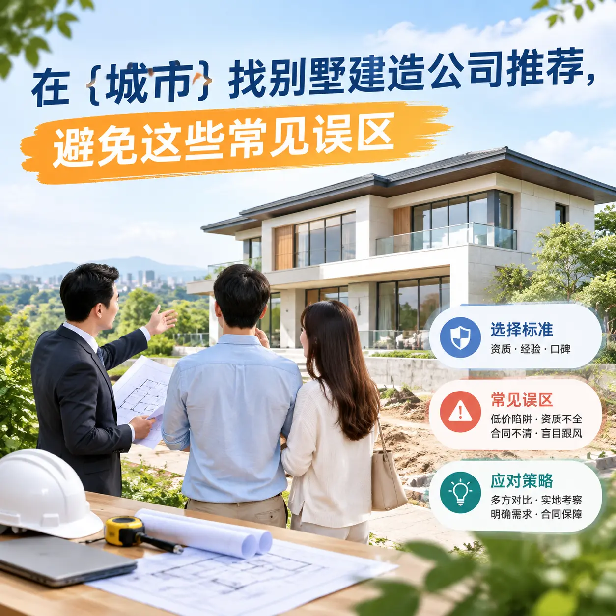 在 从江 找别墅建造公司推荐,避免这些常见误区