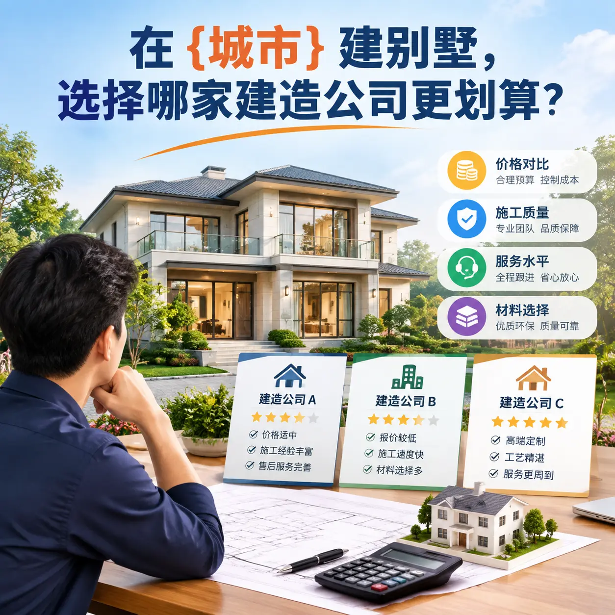 在 从江 建别墅,选择哪家建造公司更划算?
