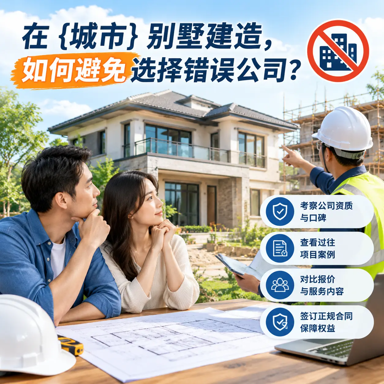 在 从江 别墅建造,如何避免选择错误公司?