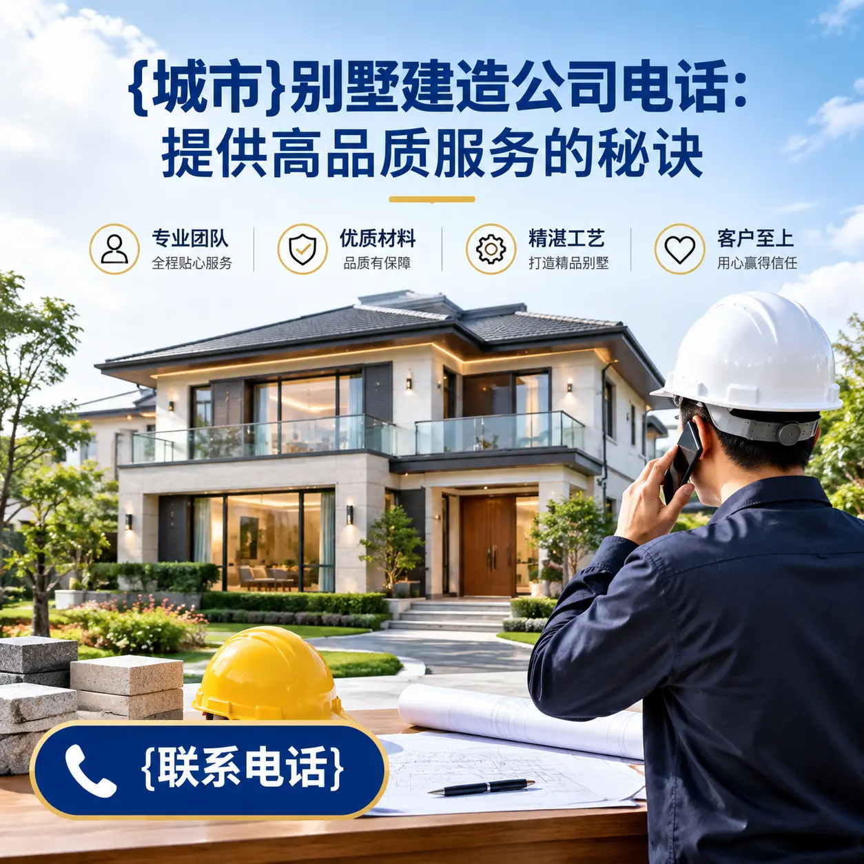 从江别墅建造公司电话：提供高品质服务的秘诀